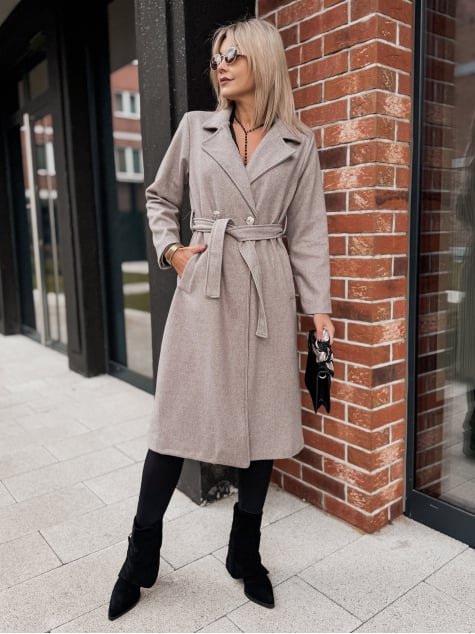 PŁASZCZ TOUSSAINT BEŻOWY