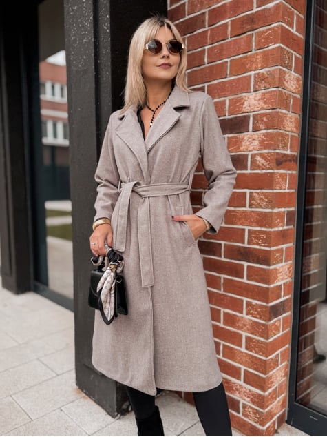 PŁASZCZ TOUSSAINT BEŻOWY