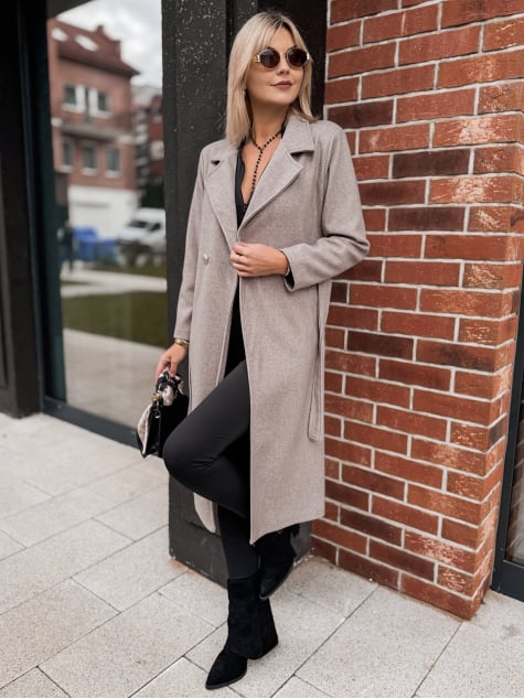 PŁASZCZ TOUSSAINT BEŻOWY