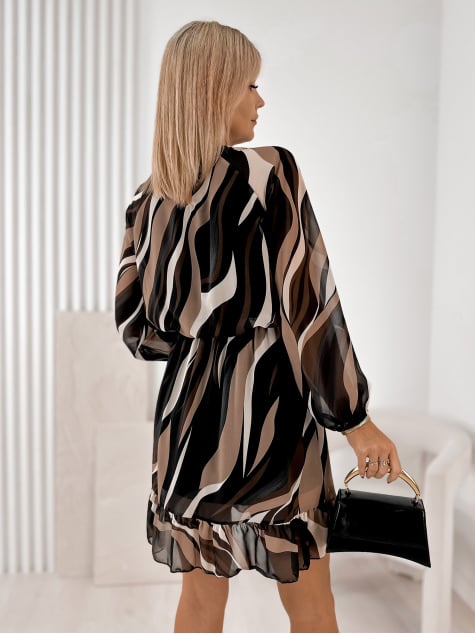 SUKIENKA DEIDRE BRĄZOWA