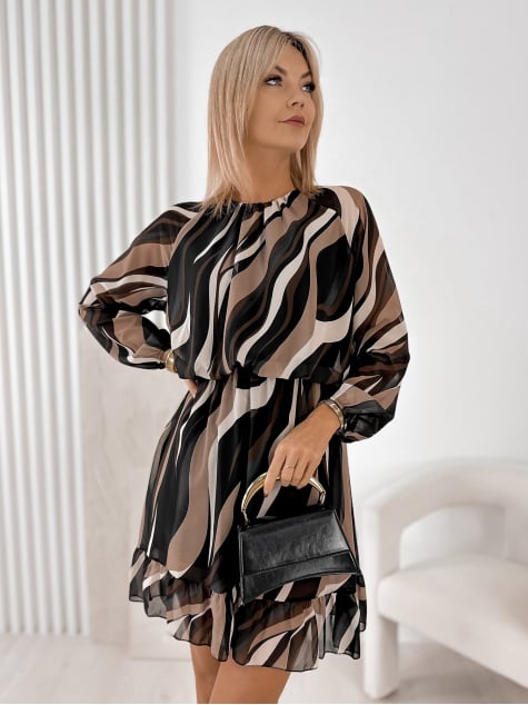 SUKIENKA DEIDRE BRĄZOWA