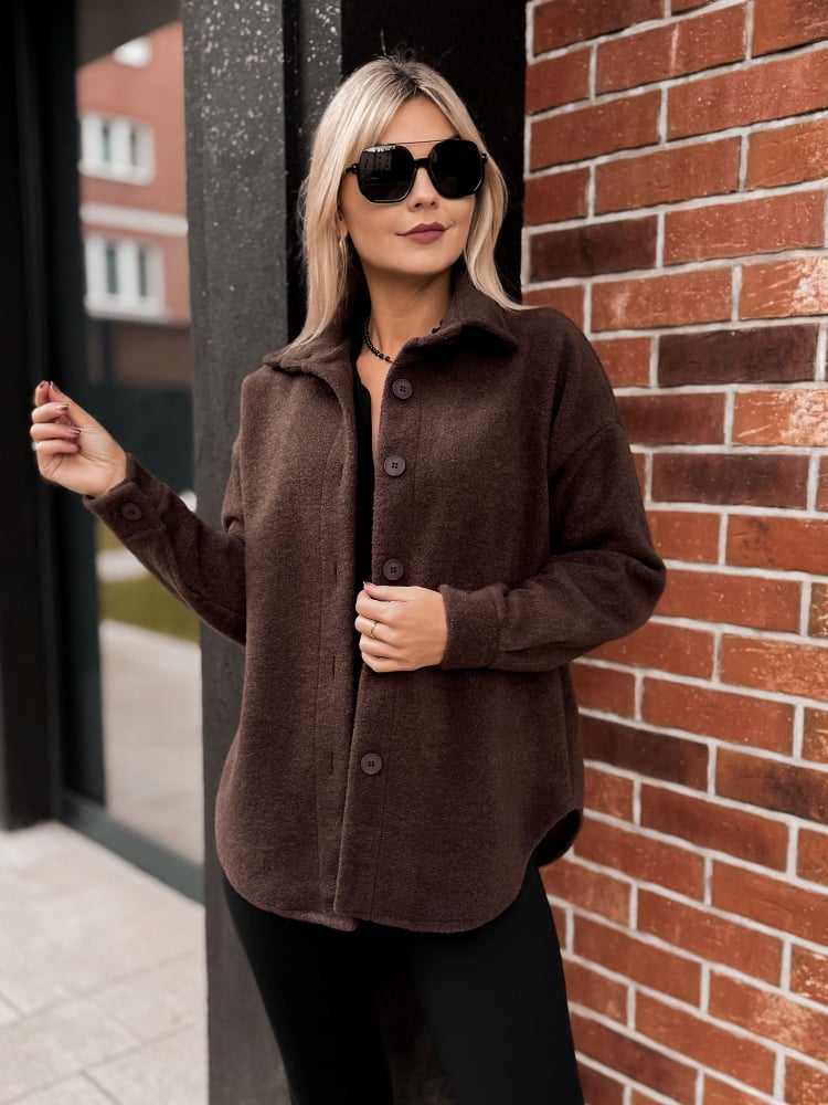 KURTKA ISILME BRĄZOWA