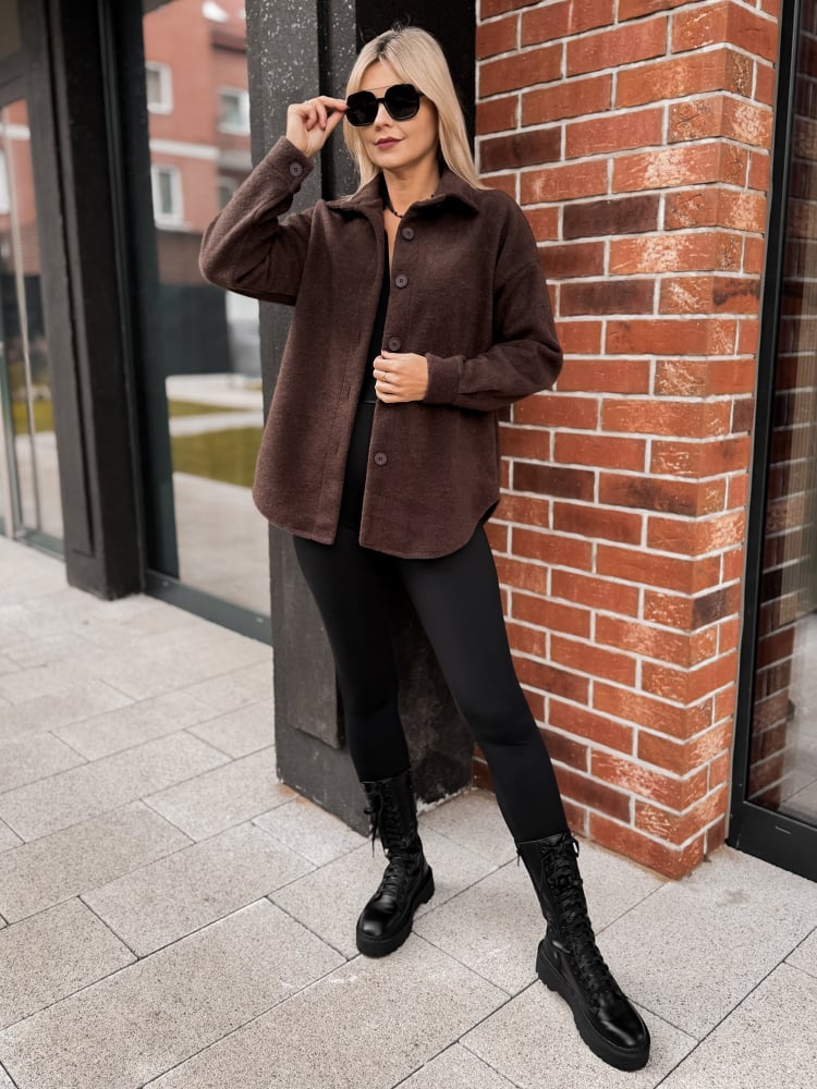 KURTKA ISILME BRĄZOWA