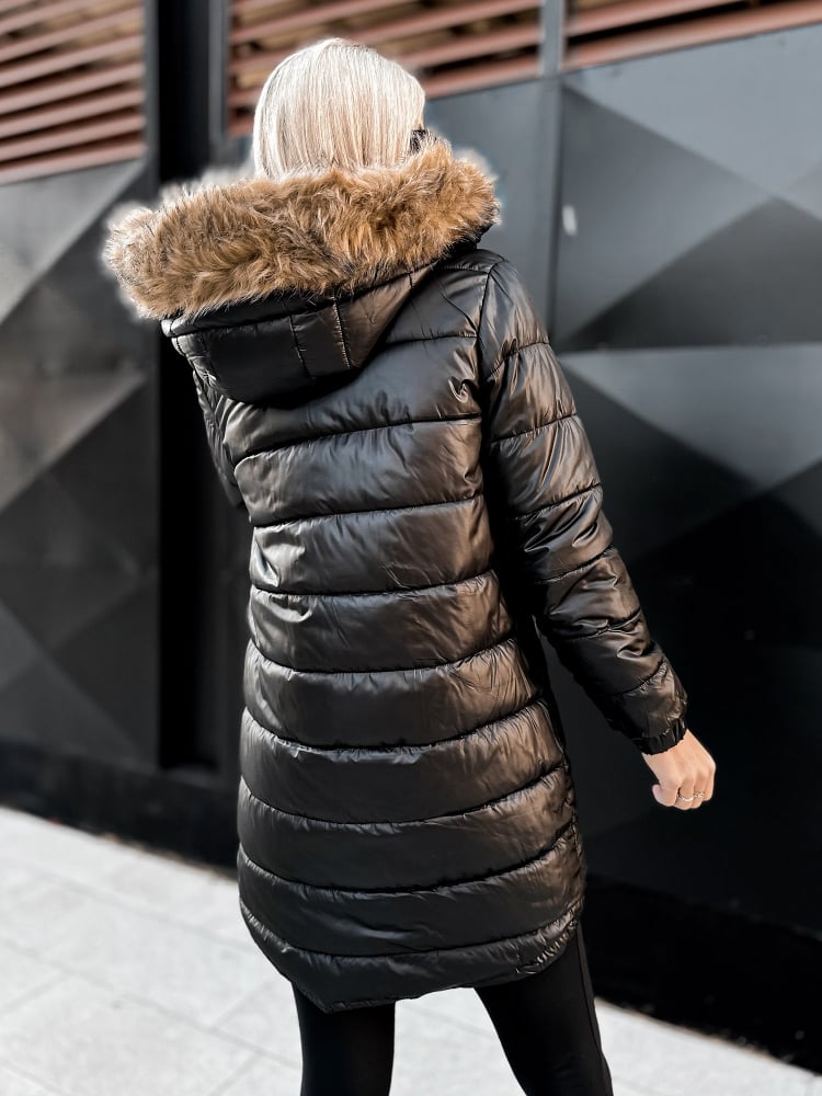 KURTKA DWUSTRONNA SUELIA ZIELONO-CZARNA