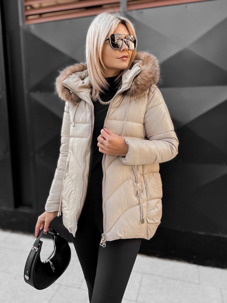 KURTKA OPIAM BEŻOWA