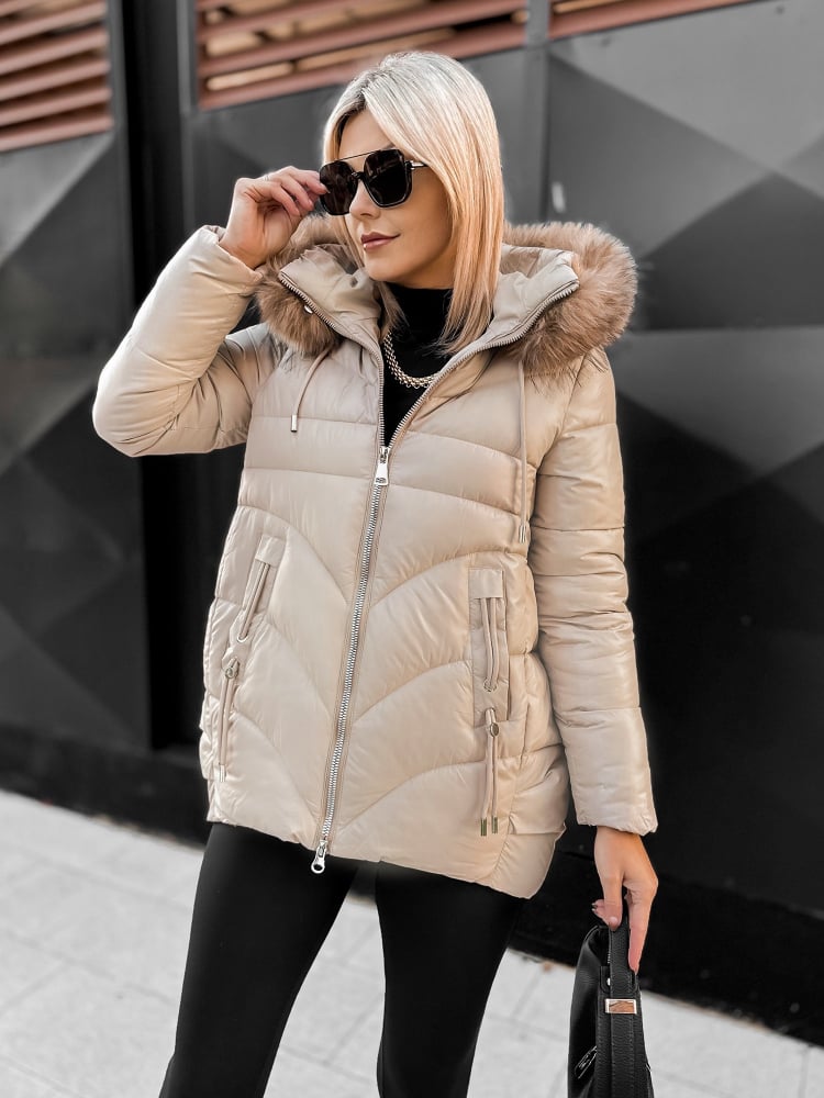 KURTKA OPIAM BEŻOWA