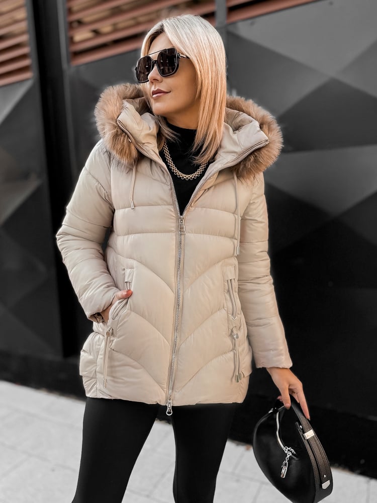 KURTKA OPIAM BEŻOWA