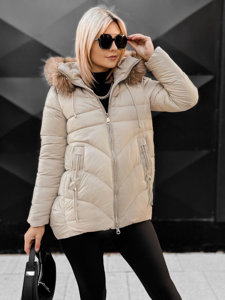 KURTKA OPIAM BEŻOWA