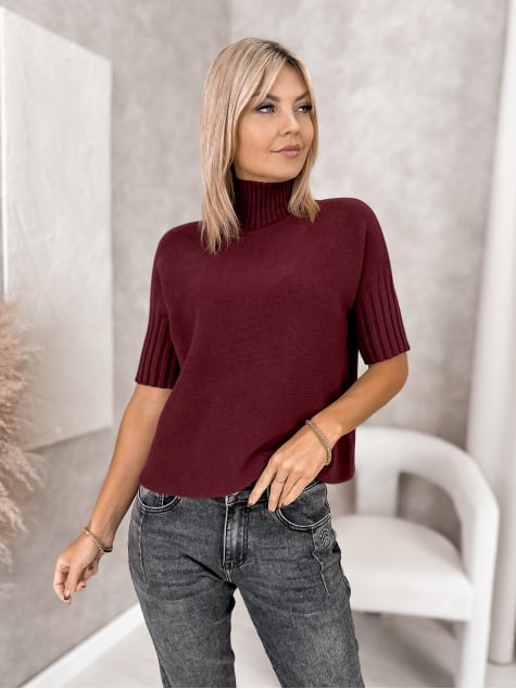 SWETER RAFFE BORDOWY