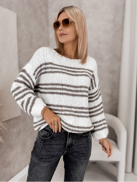 SWETER RILIAN ECRU