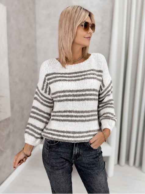 SWETER RILIAN JASNOBEŻOWY