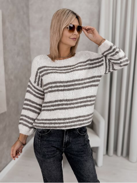 SWETER RILIAN JASNOBEŻOWY