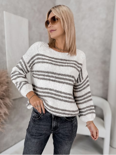 SWETER RILIAN JASNOBEŻOWY