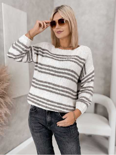 SWETER RILIAN JASNOBEŻOWY