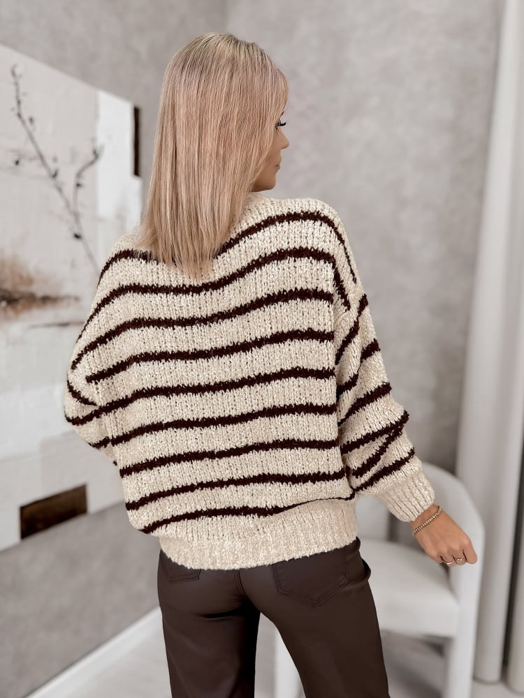 SWETER SATORI BEŻOWY