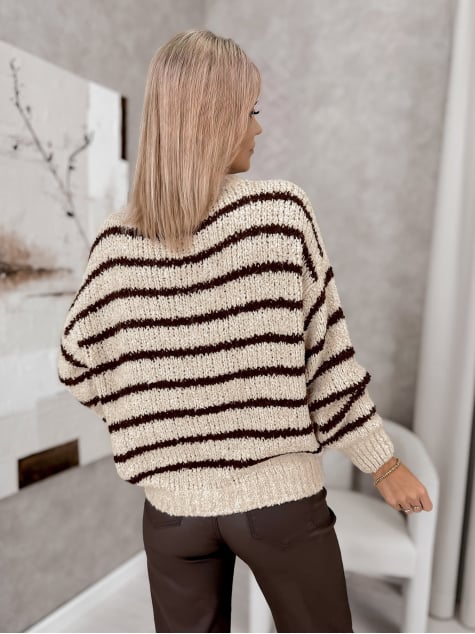 SWETER SATORI BEŻOWY