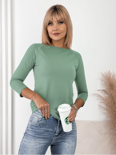 BLUZKA IRMA PISTACJOWA