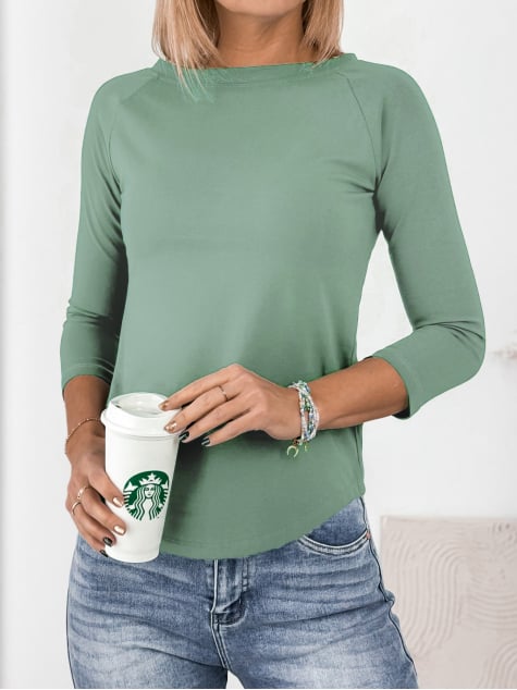 BLUZKA IRMA PISTACJOWA