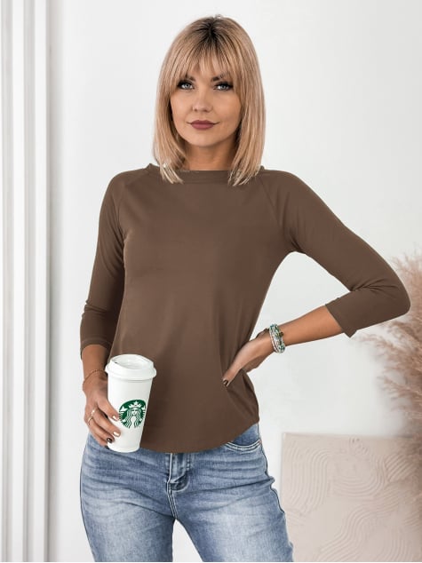 BLUZKA IRMA BRĄZOWA