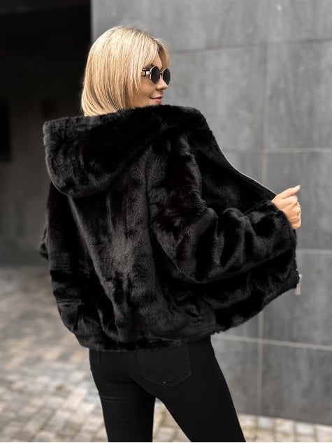 KURTKA EADIRA DWUSTRONNA CZARNA