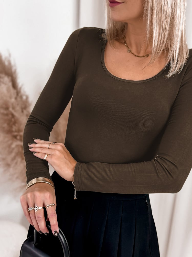 BLUZKA NURGA BRĄZOWA