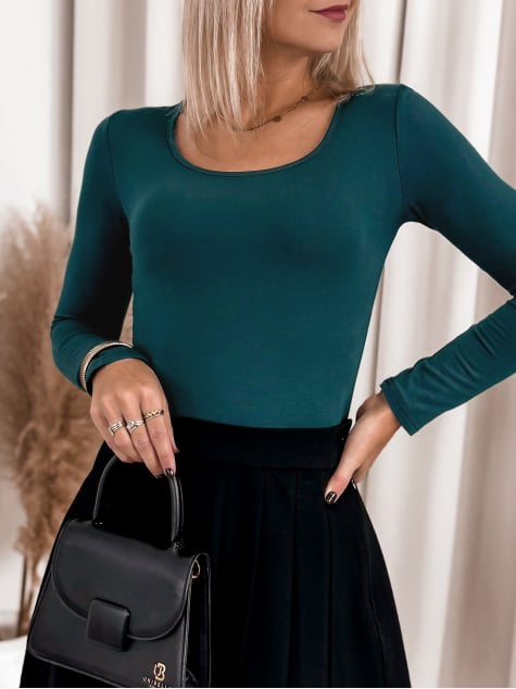 BLUZKA NURGA TURKUSOWA