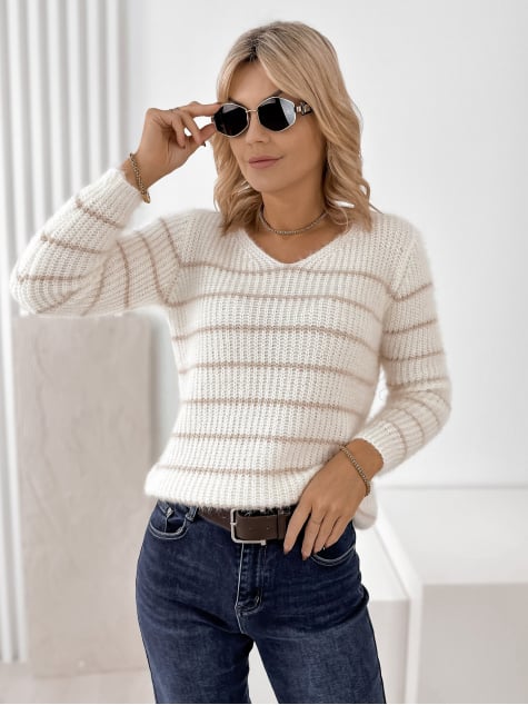 SWETER NESTA ECRU