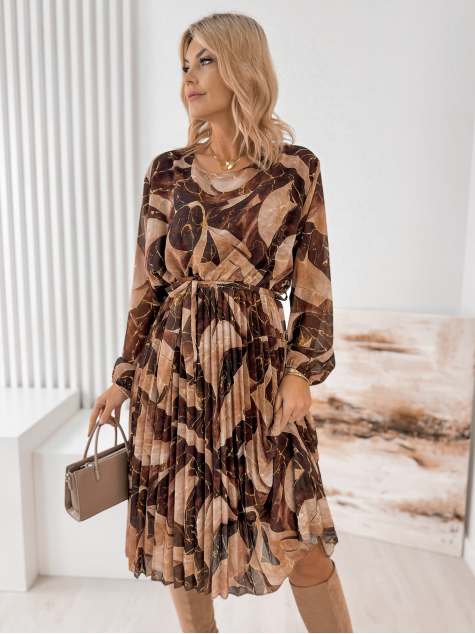 SUKIENKA ISOLDE BRĄZOWA