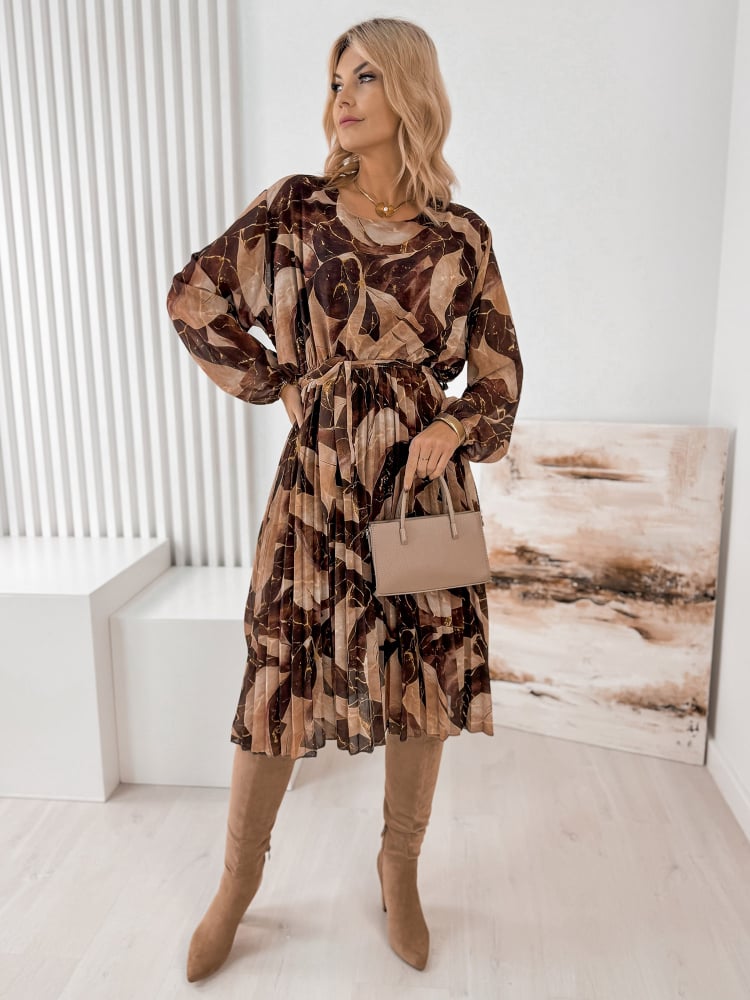 SUKIENKA ISOLDE BRĄZOWA