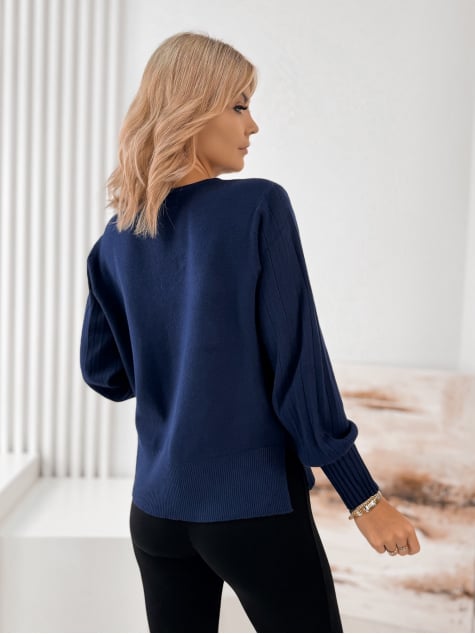 SWETER FEYRE GRANATOWY