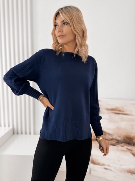 SWETER FEYRE GRANATOWY