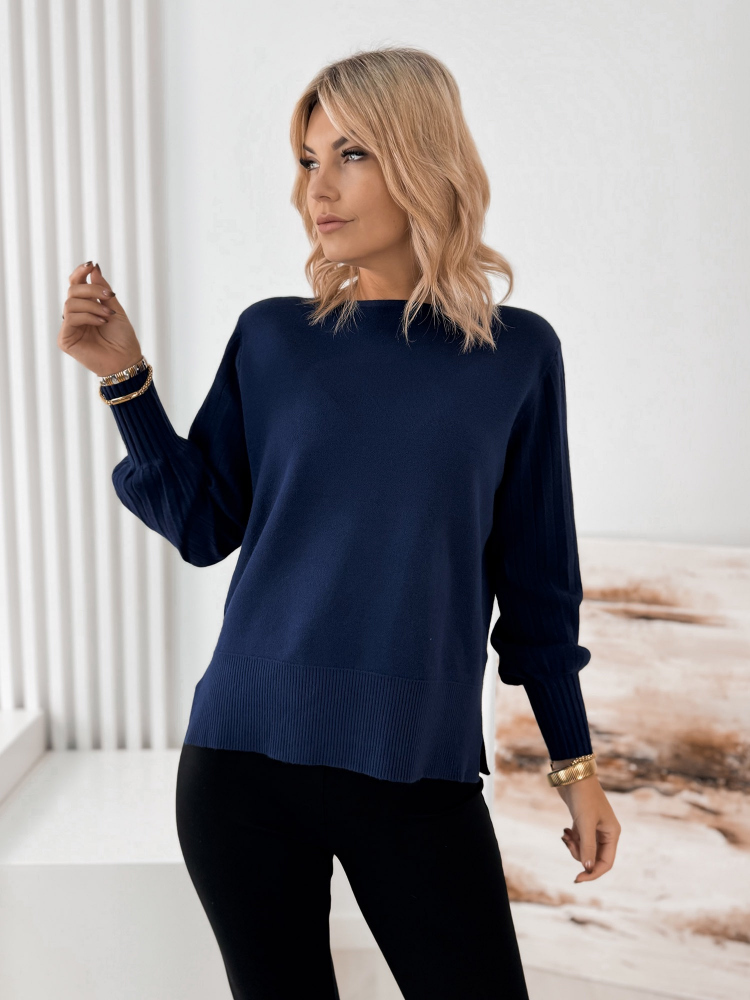 SWETER FEYRE GRANATOWY