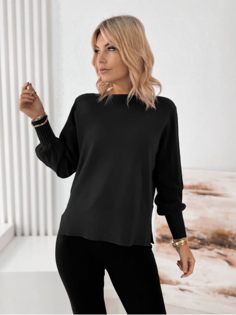SWETER FEYRE CZARNY