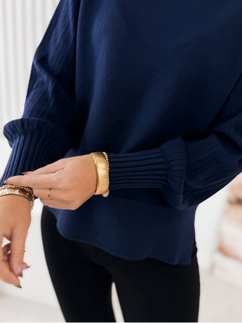 SWETER FEYRE GRANATOWY