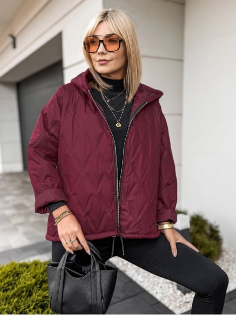 KURTKA ELINOR BORDOWA