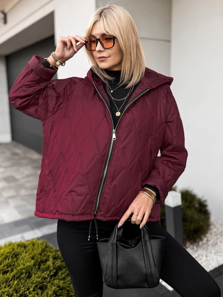 KURTKA ELINOR BORDOWA