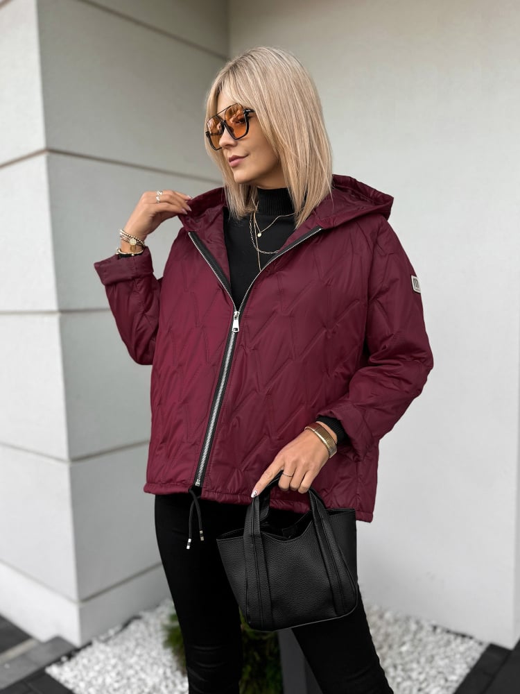 KURTKA ELINOR BORDOWA