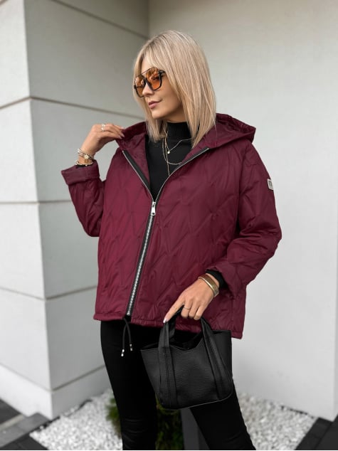 KURTKA ELINOR BORDOWA