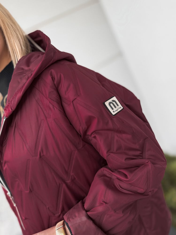 KURTKA ELINOR BORDOWA