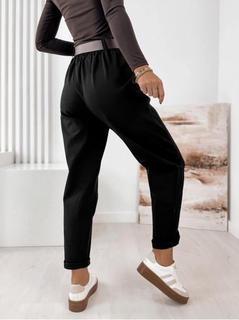 SPODNIE SERAFINE CZARNE