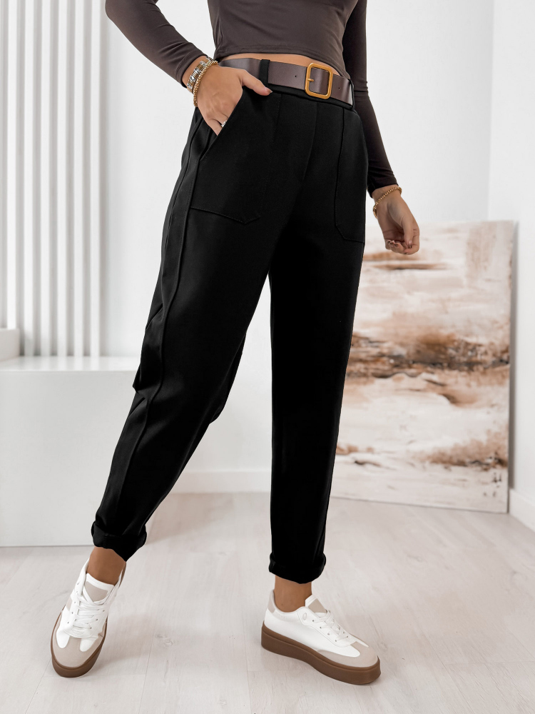 SPODNIE SERAFINE CZARNE