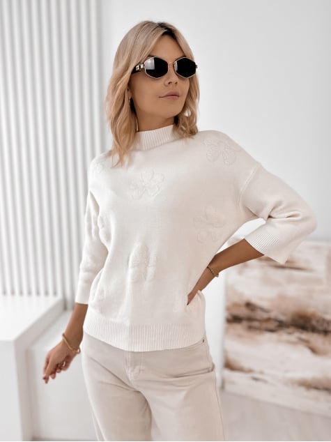 SWETER SELDEN ECRU