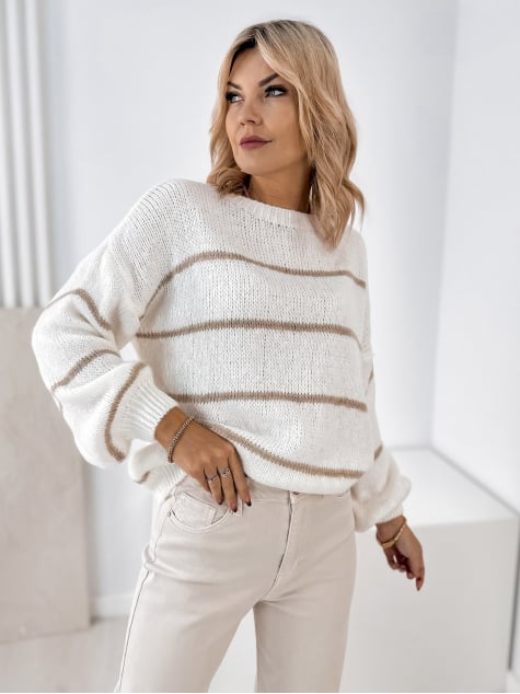 SWETER ASHBURY ECRU