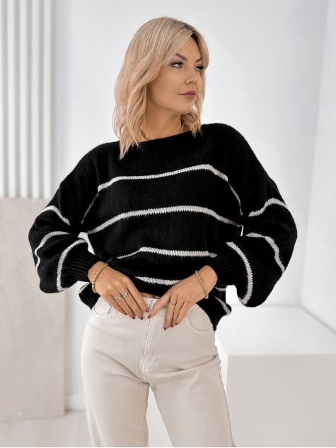 SWETER ASHBURY CZARNY