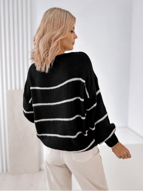 SWETER ASHBURY CZARNY