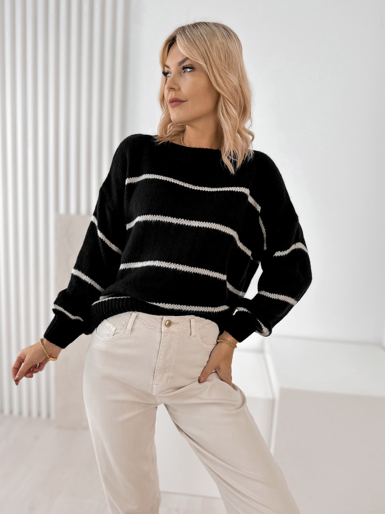 SWETER ASHBURY CZARNY