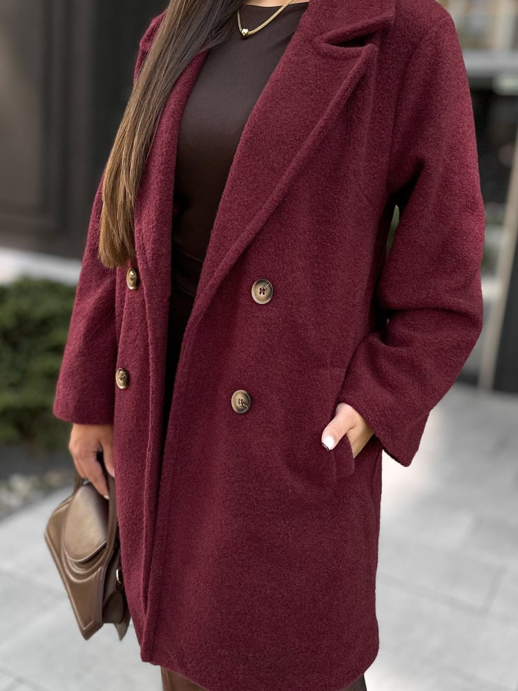 PŁASZCZ DECKARD BORDOWY