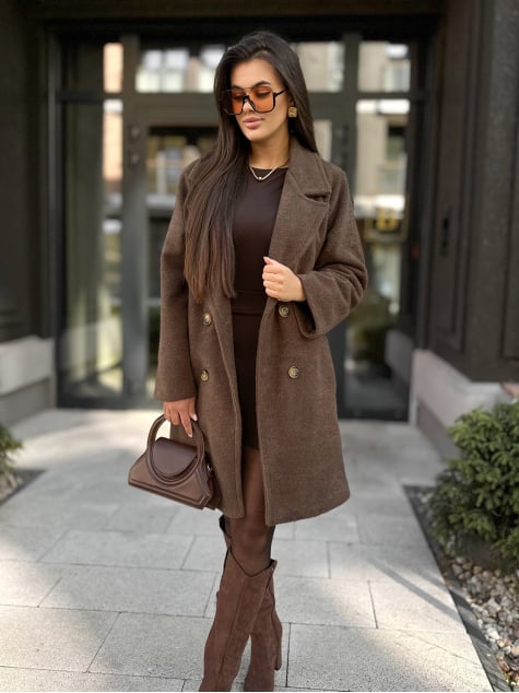 PŁASZCZ DECKARD BRĄZOWY