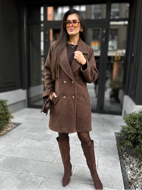 PŁASZCZ DECKARD BRĄZOWY