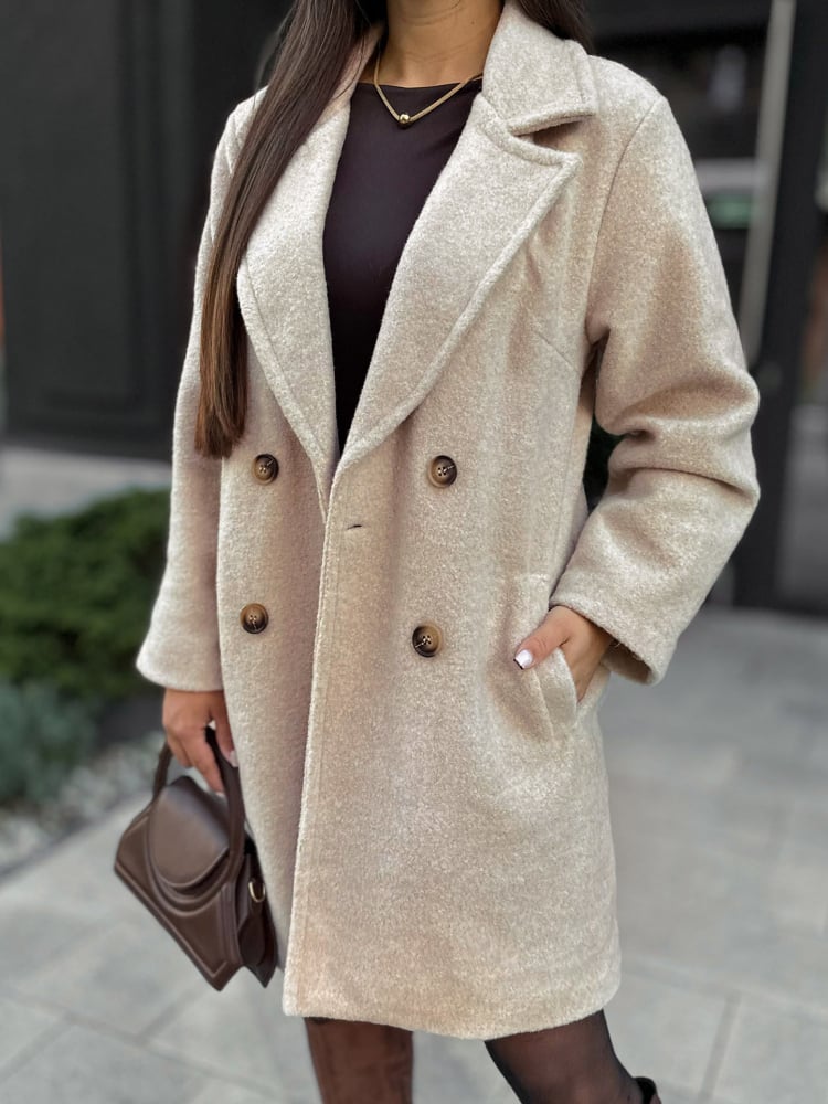 PŁASZCZ DECKARD BEŻOWY